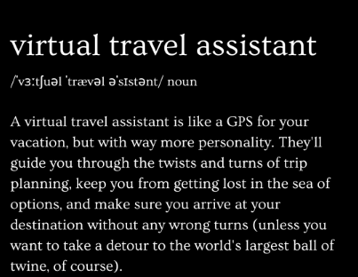 assistant travel job description